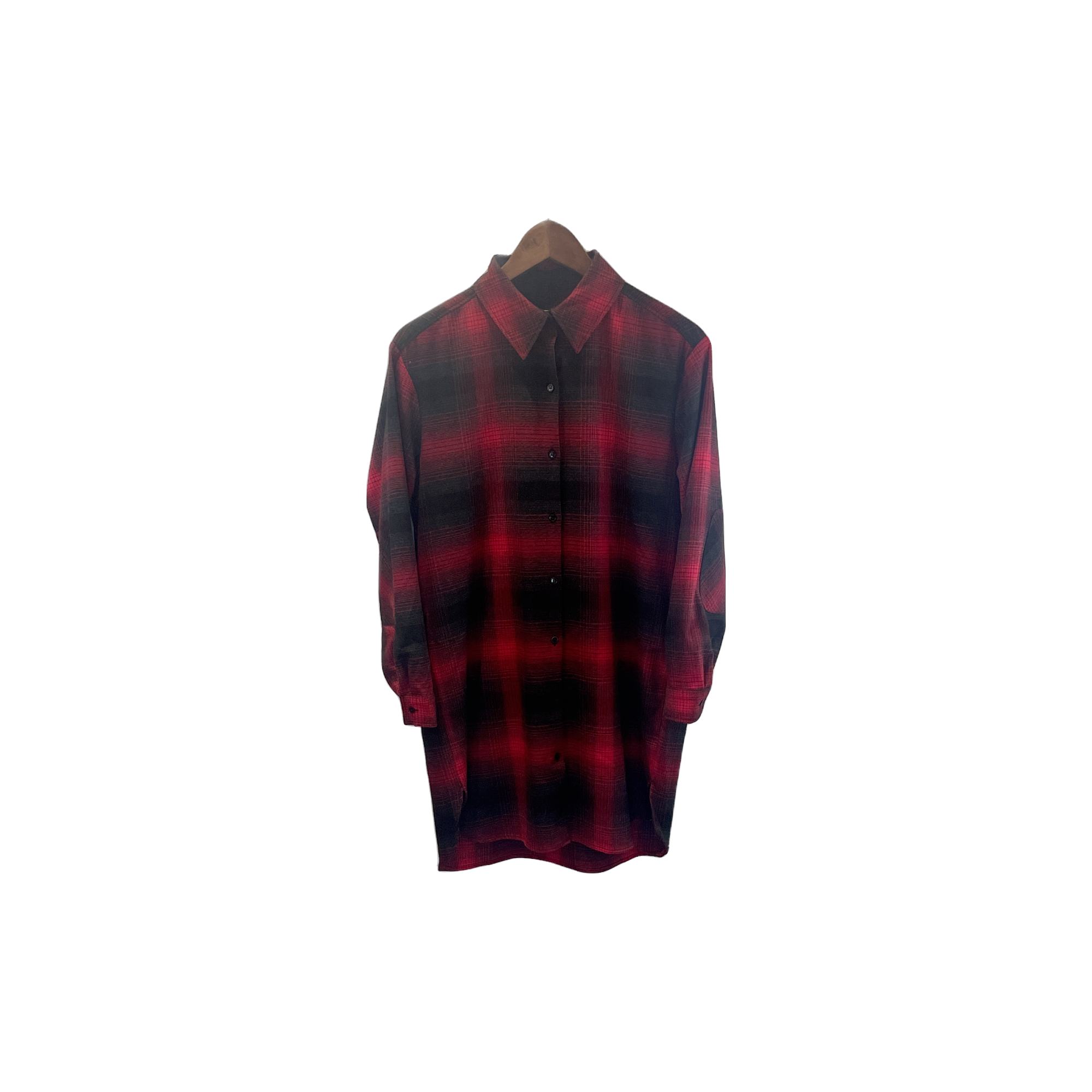 Robe Claudie Pierlot à carreaux rouge et noir - vue de face