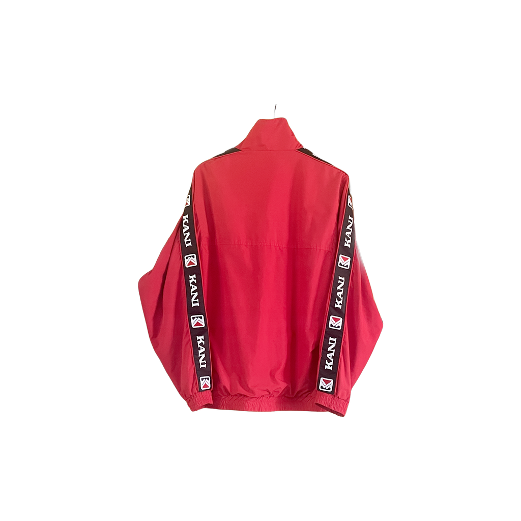 Veste Karl Kani rouge - vue de dos