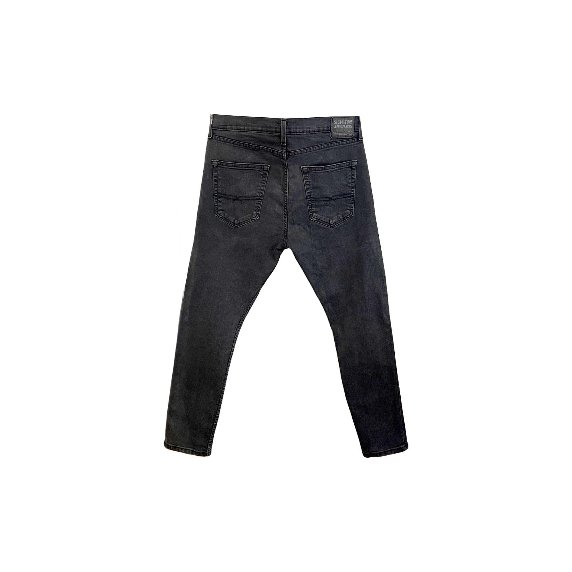 Jean Levi Strauss slim noir (W36 L30) - vue de dos