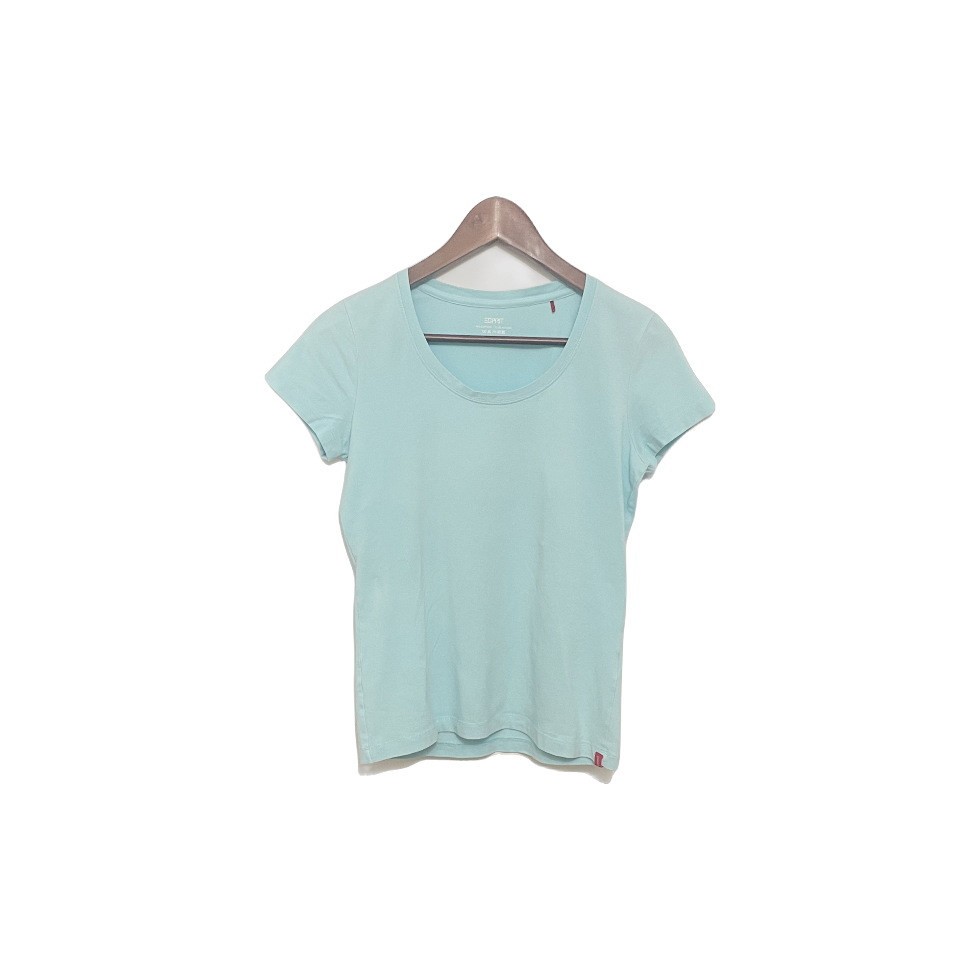 T-shirt ESPRIT bleu clair - vue de face