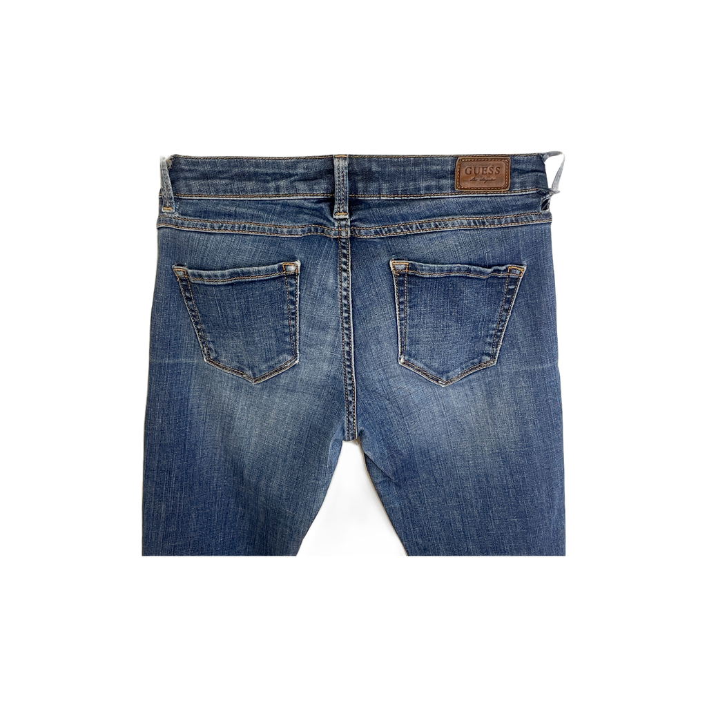Jean GUESS Starlet cigarette bleu (W26) - détail 2