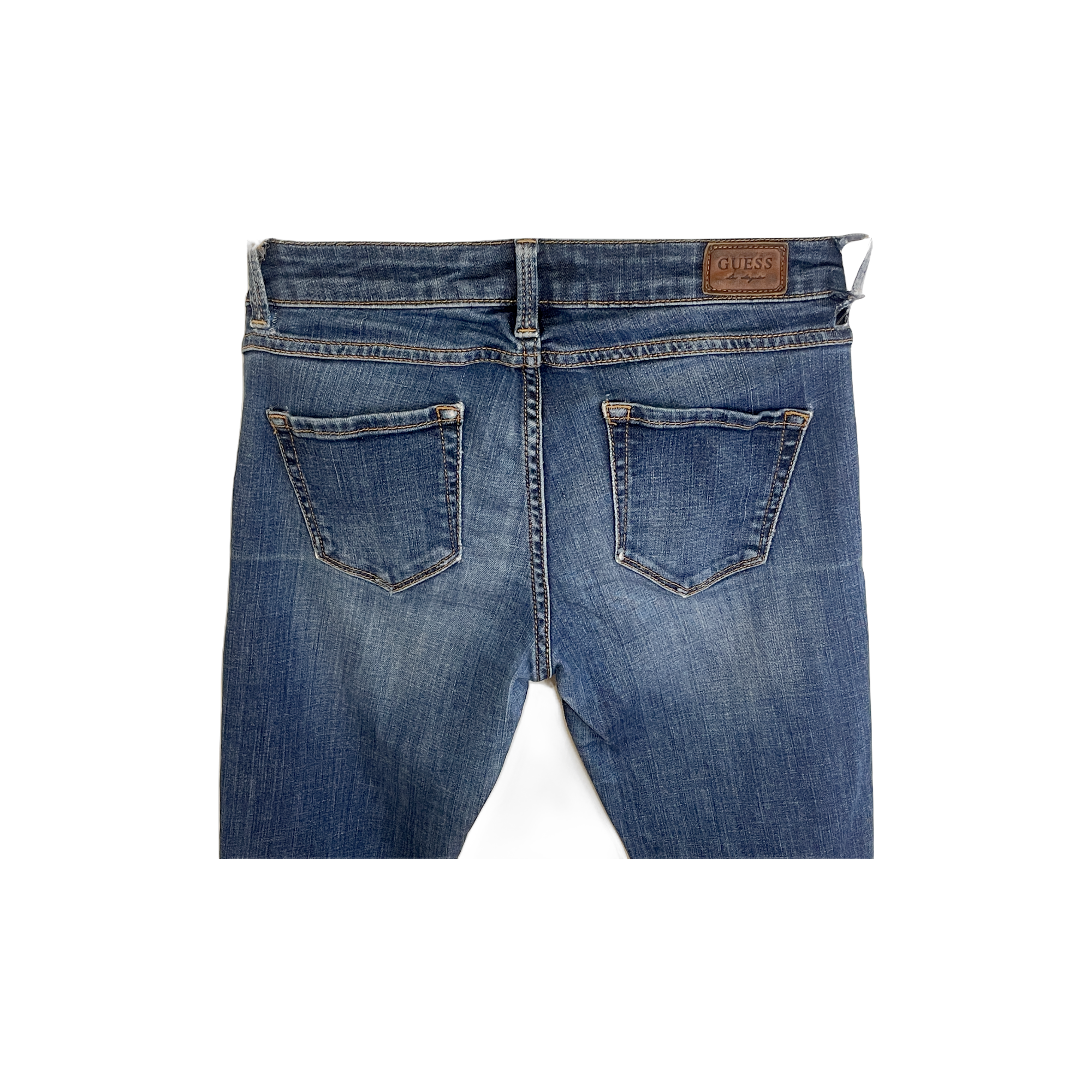 Jean GUESS Starlet cigarette bleu (W26) - détail 2