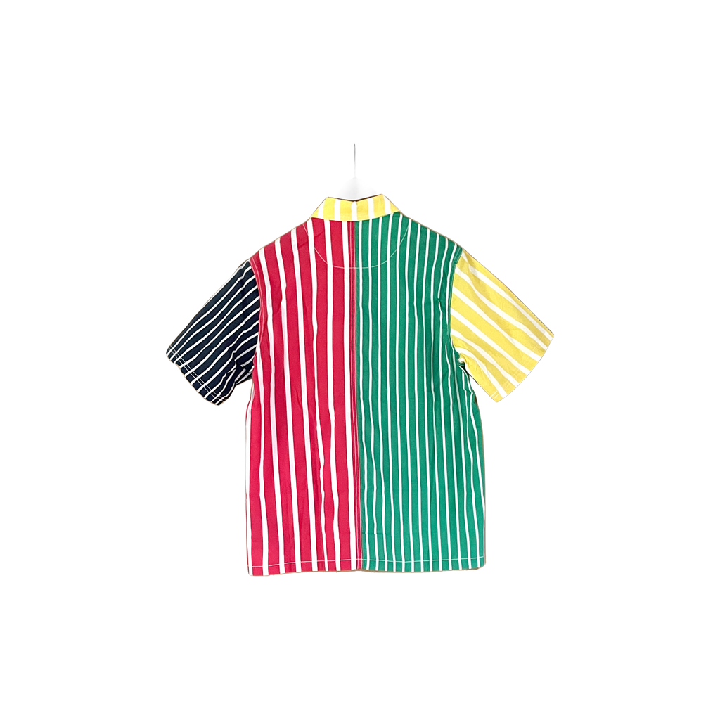 Chemise Karl Kani à rayures multicolores - vue de dos