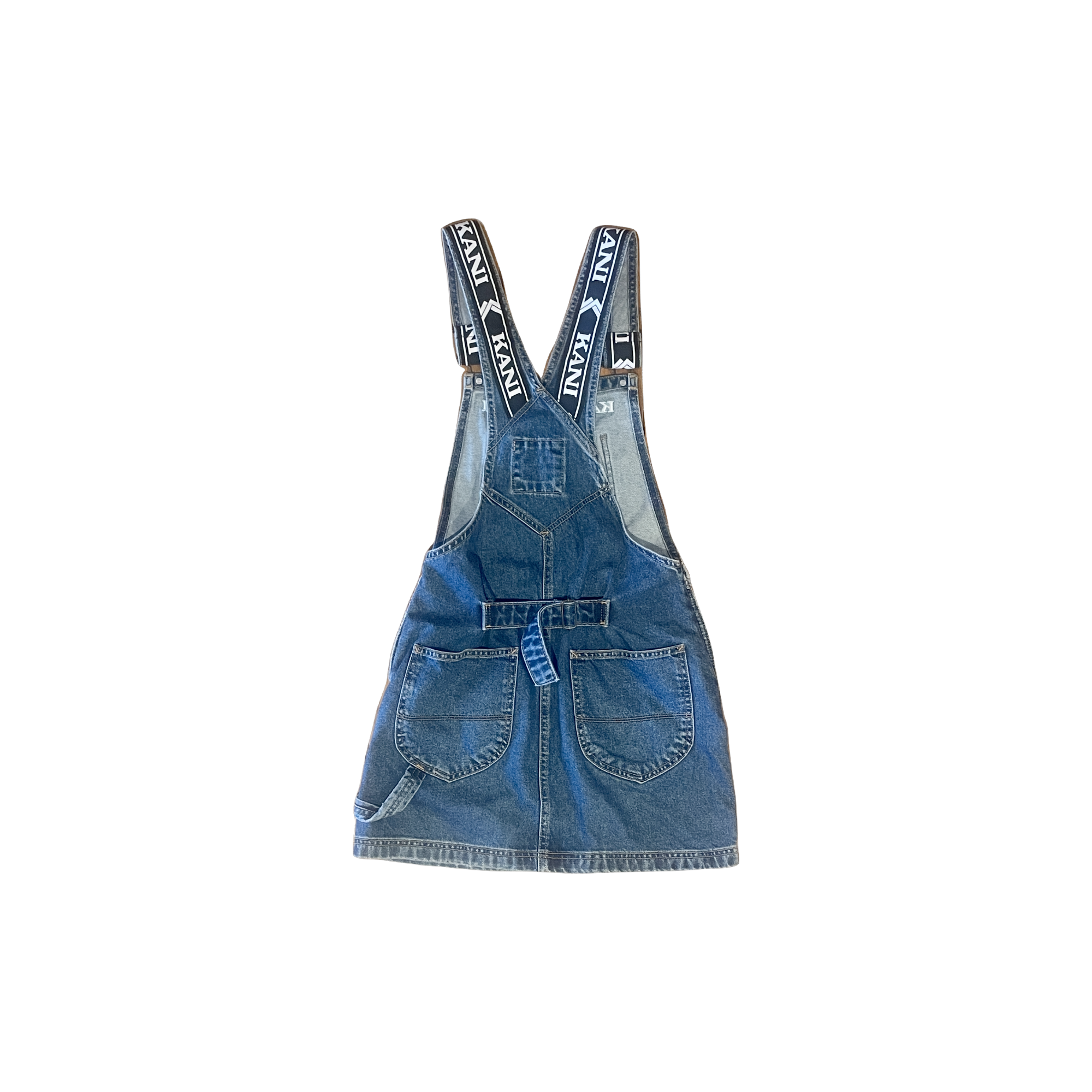 Robe salopette Karl Kani en jean - vue de dos