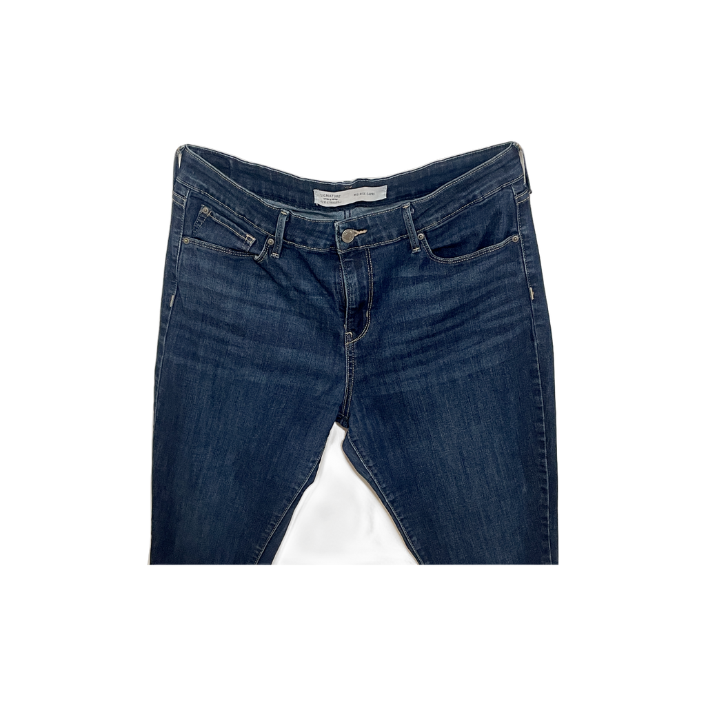 Jean Levi Strauss Capri bleu (W32) - détail
