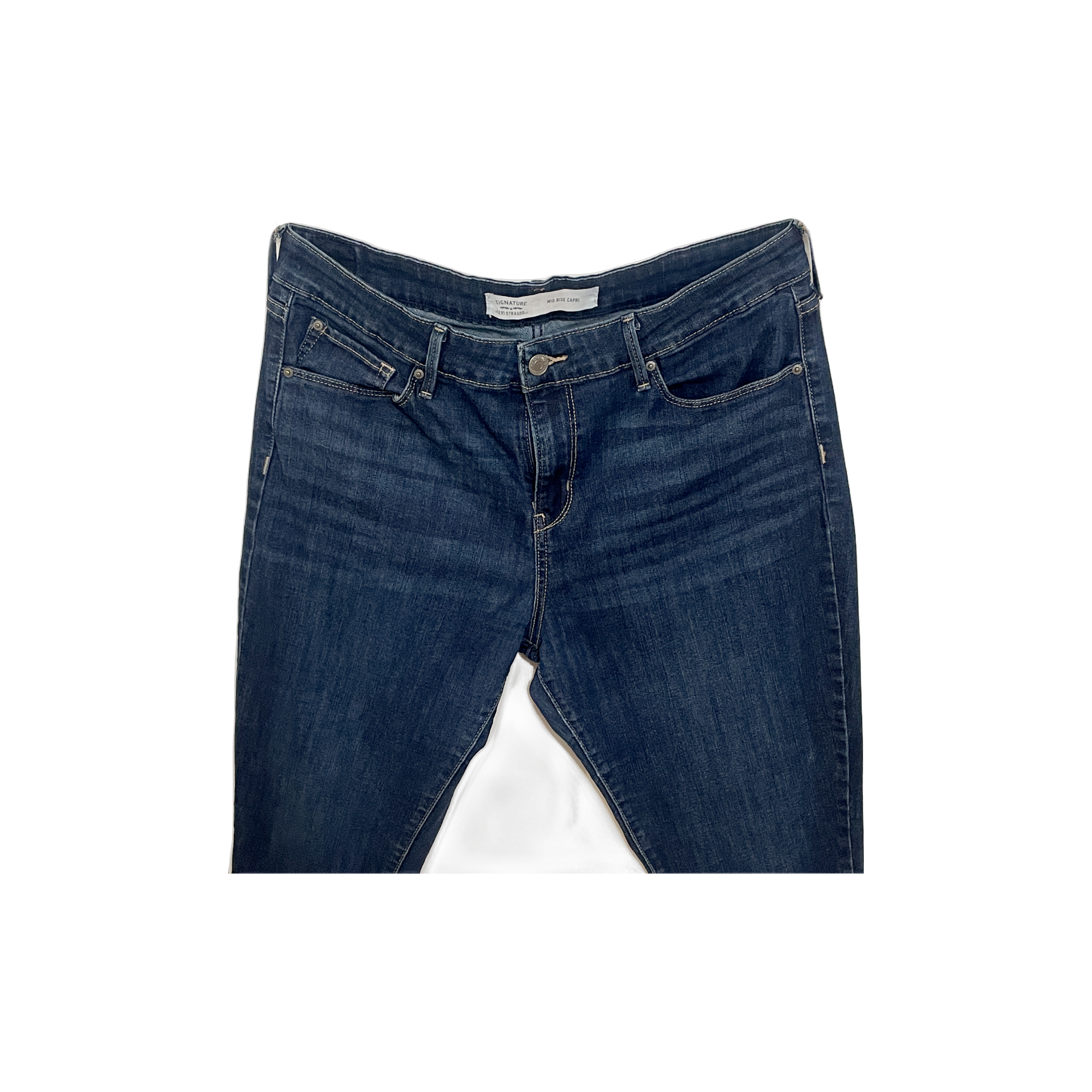 Jean Levi Strauss Capri bleu (W32) - détail