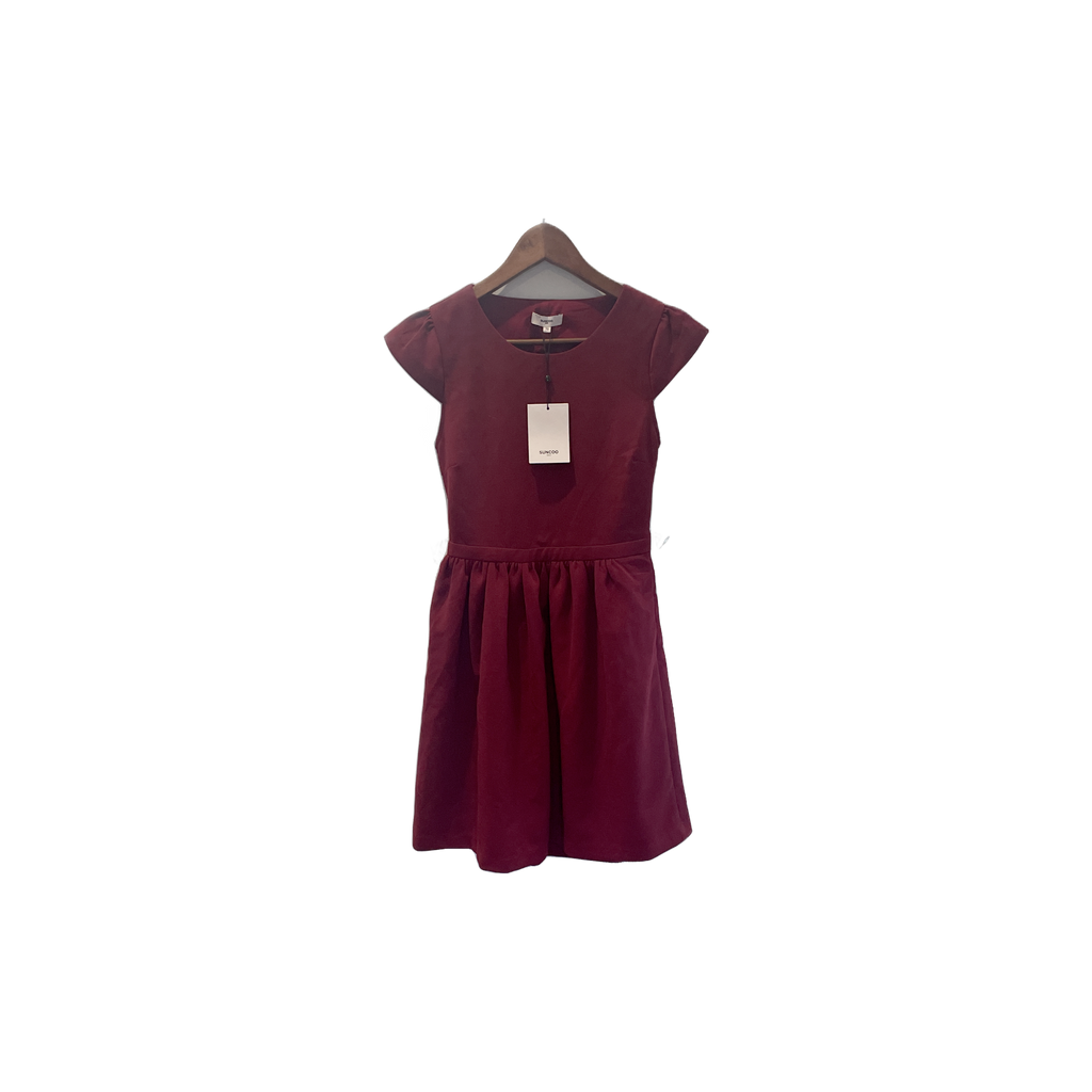 Robe Suncoo bordeaux - vue de face