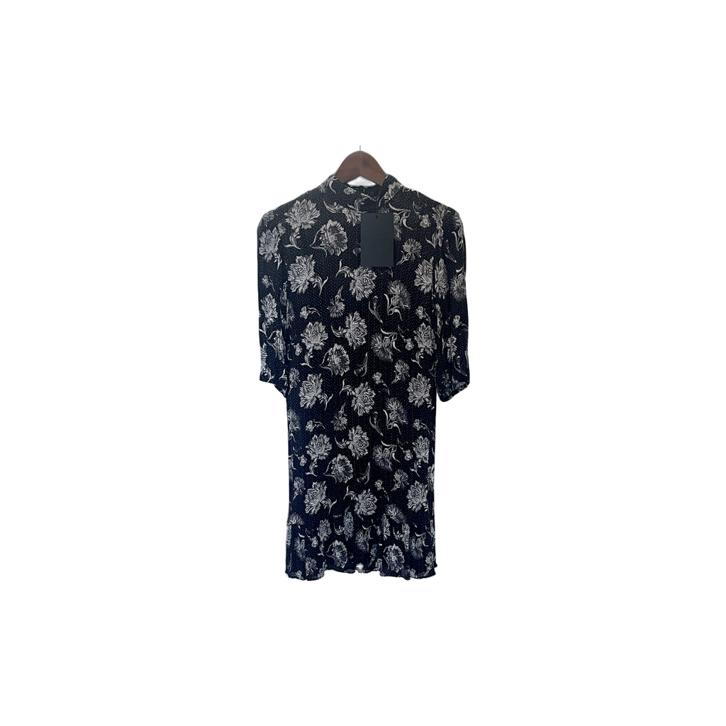Robe The Kooples noire et blanche - vue de face