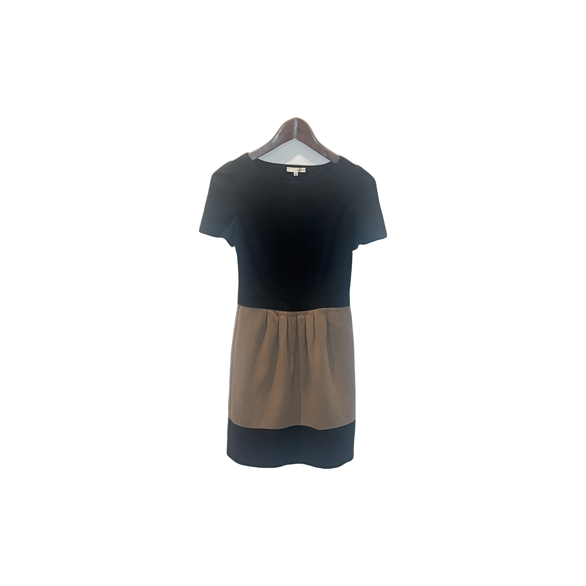 Robe Bash noire et beige - vue de face