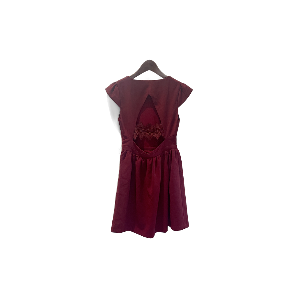 Robe Suncoo bordeaux - vue de dos