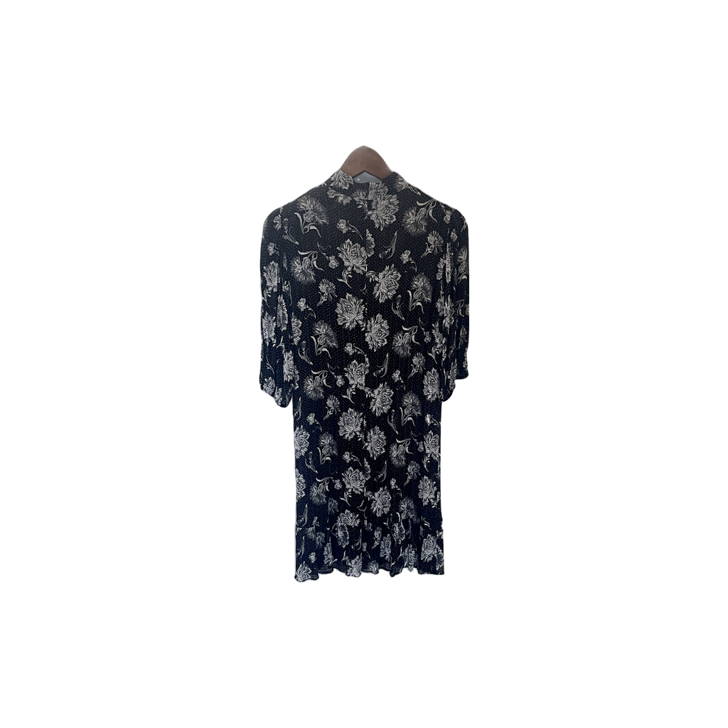 Robe The Kooples noire et blanche - vue de dos