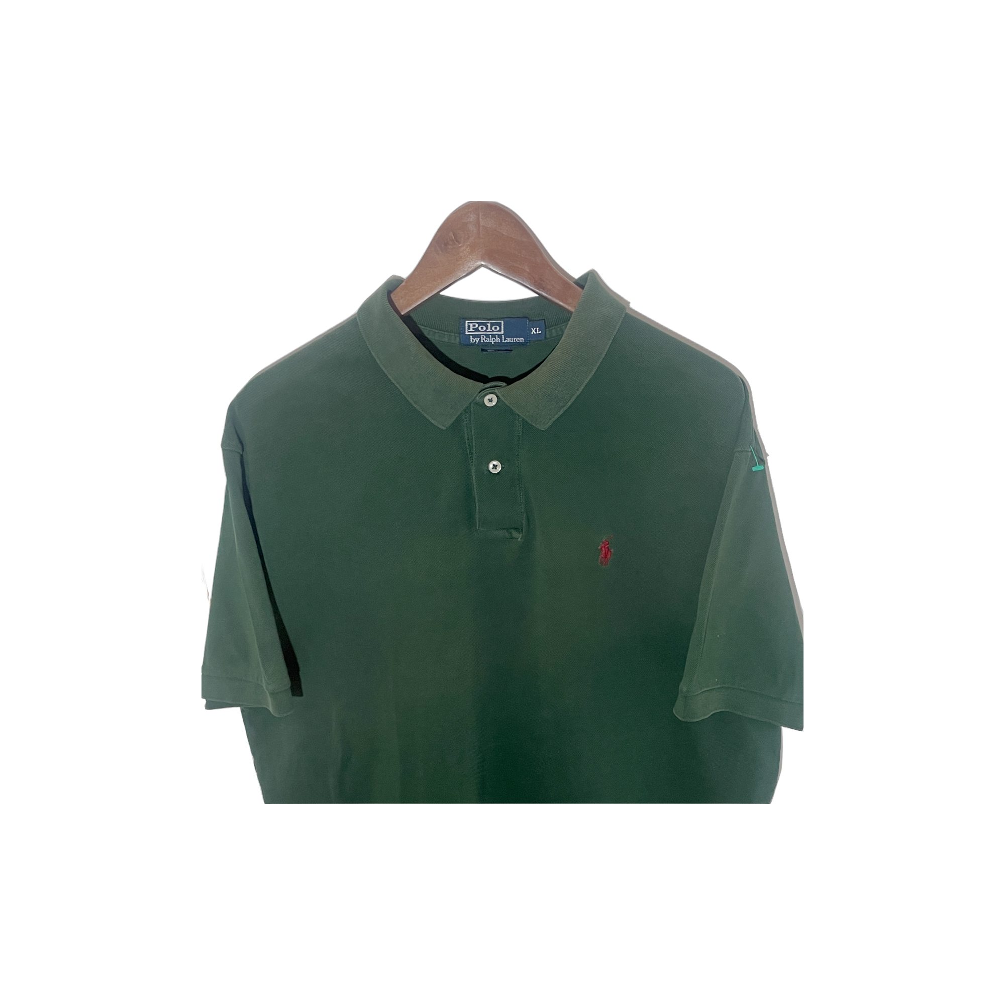 Polo Ralph Lauren vert - détail