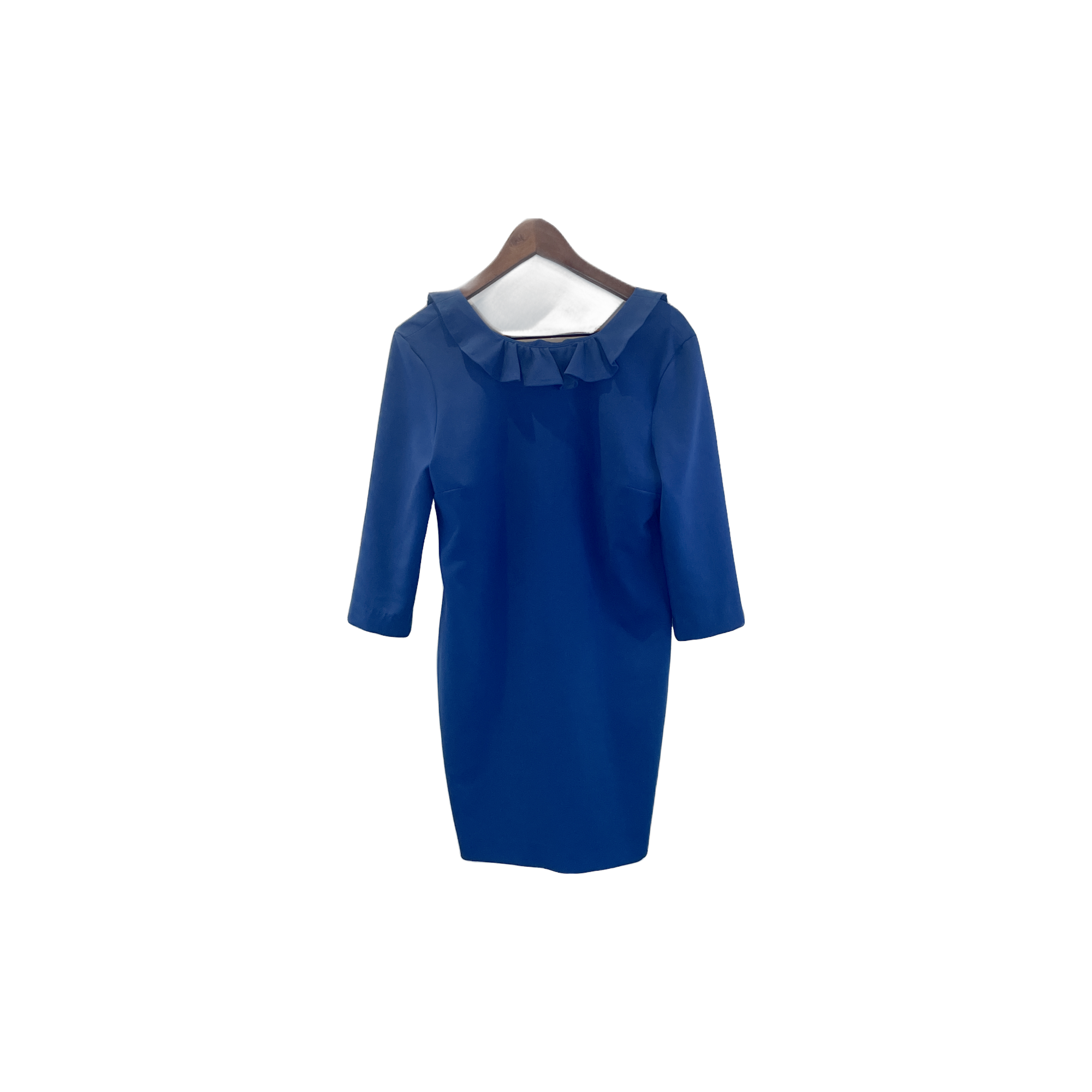 Robe Sandro bleue - vue de face