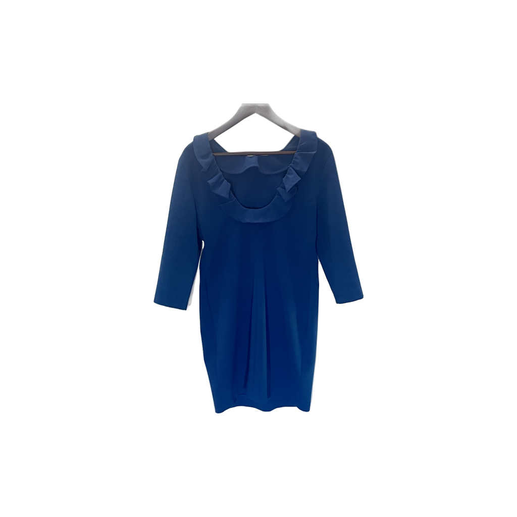 Robe Sandro bleue - vue de dos