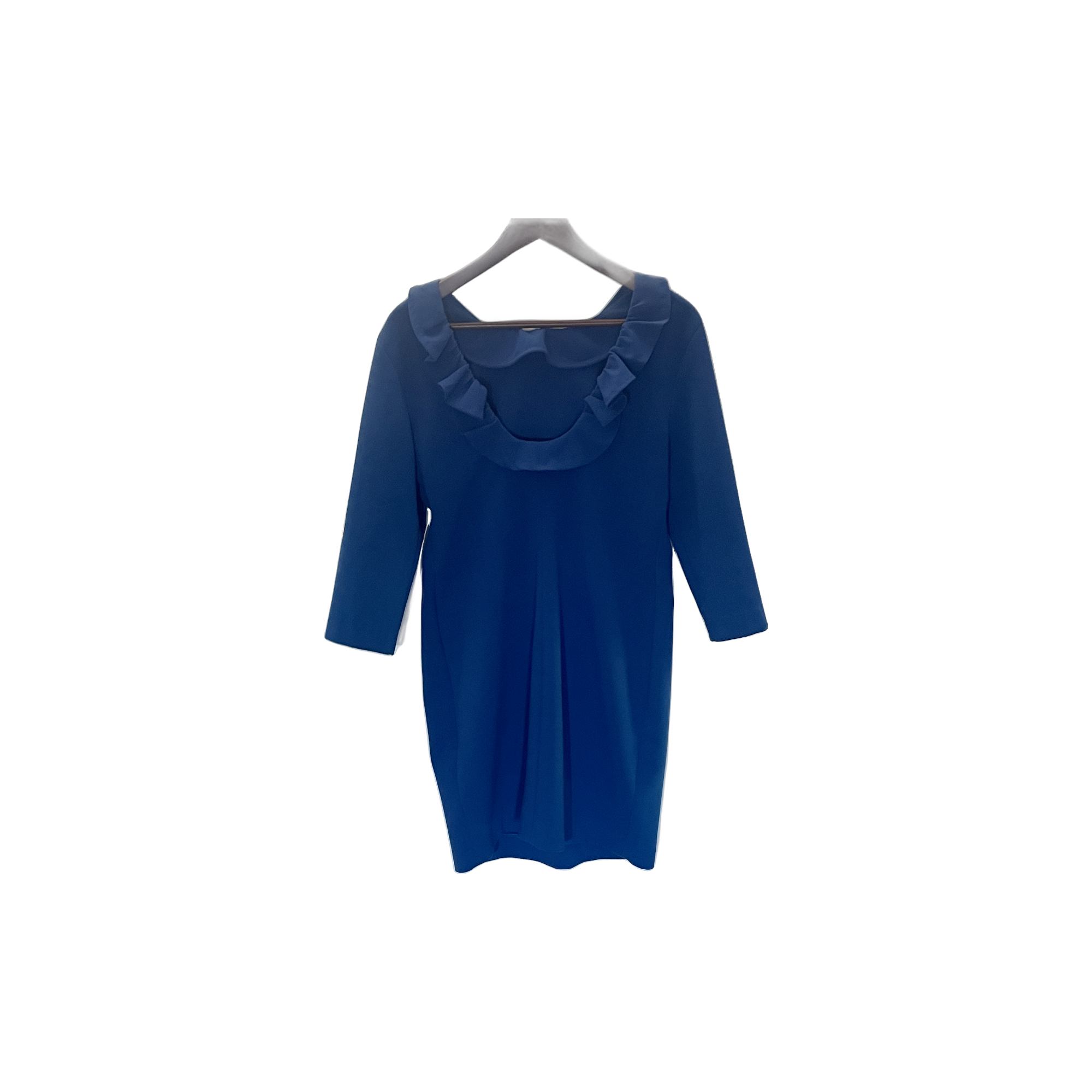 Robe Sandro bleue - vue de dos