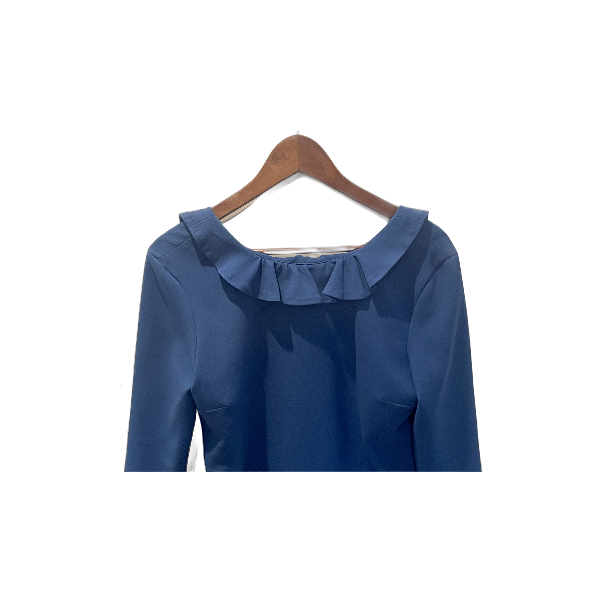 Robe Sandro bleue -détail
