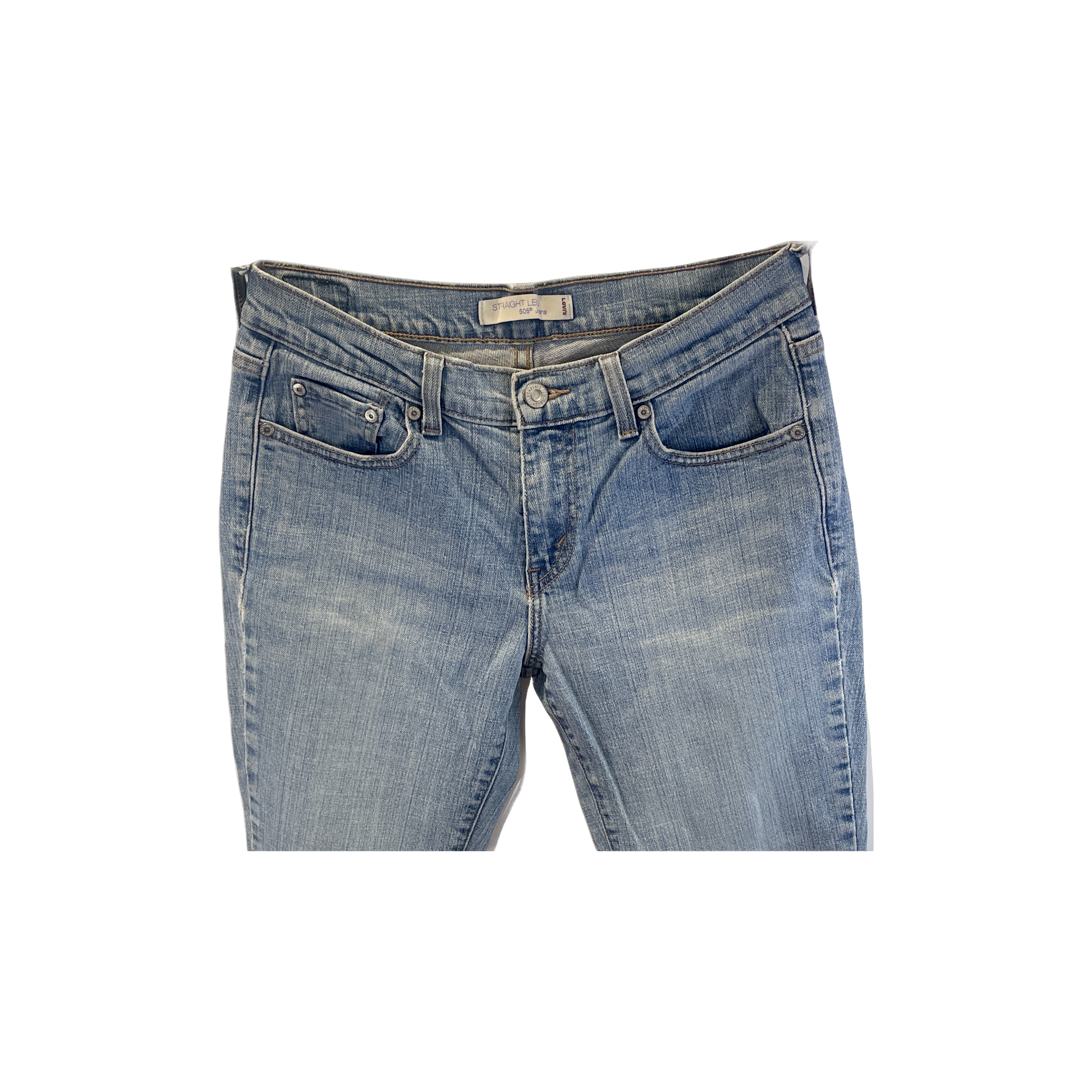 Jean Levi's 505 bleu - détail