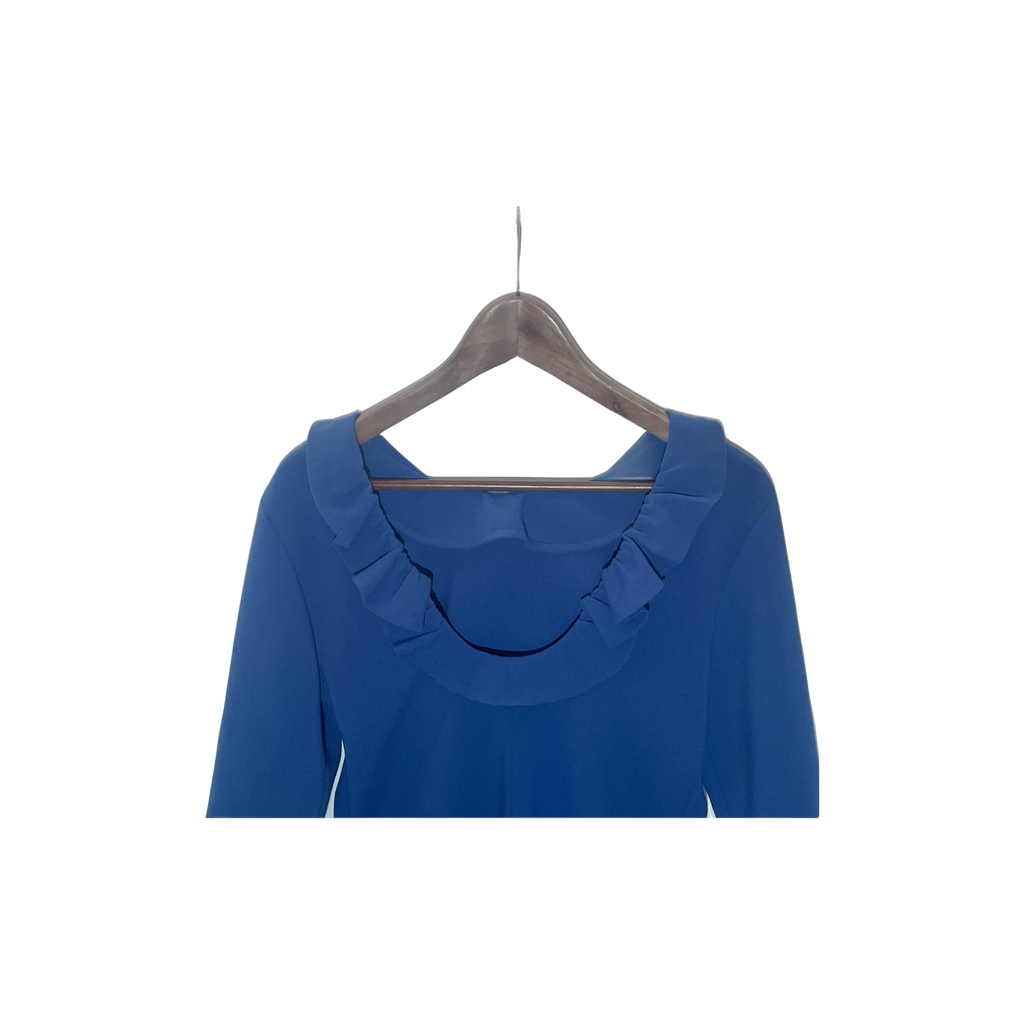 Robe Sandro bleue - détail 2