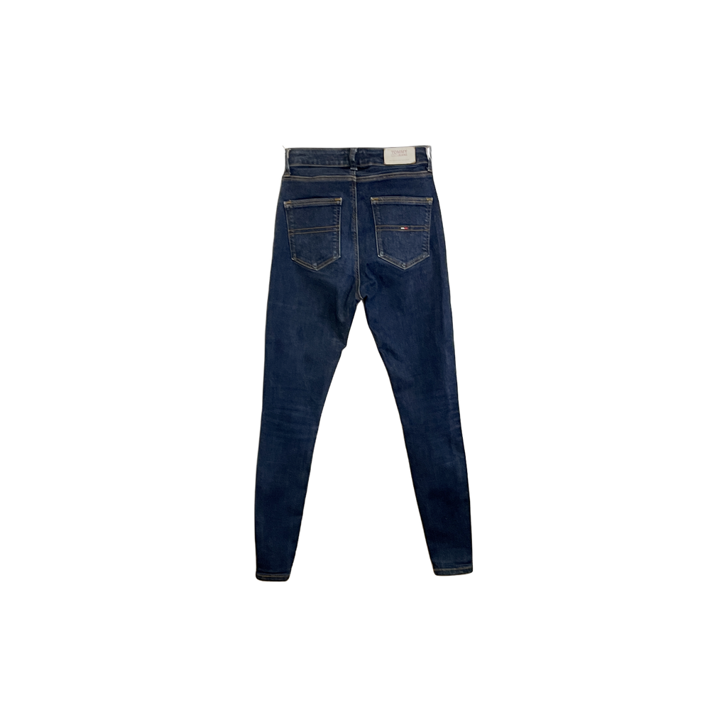 Jean Tommy Hilfiger bleu (W25 L30) - vue de dos