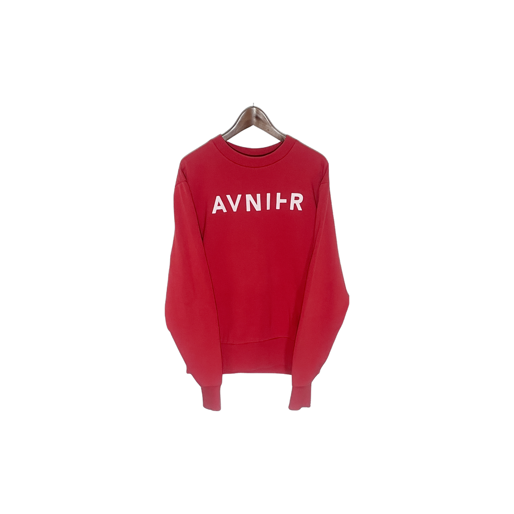 Sweat Avnier rouge - vue de face