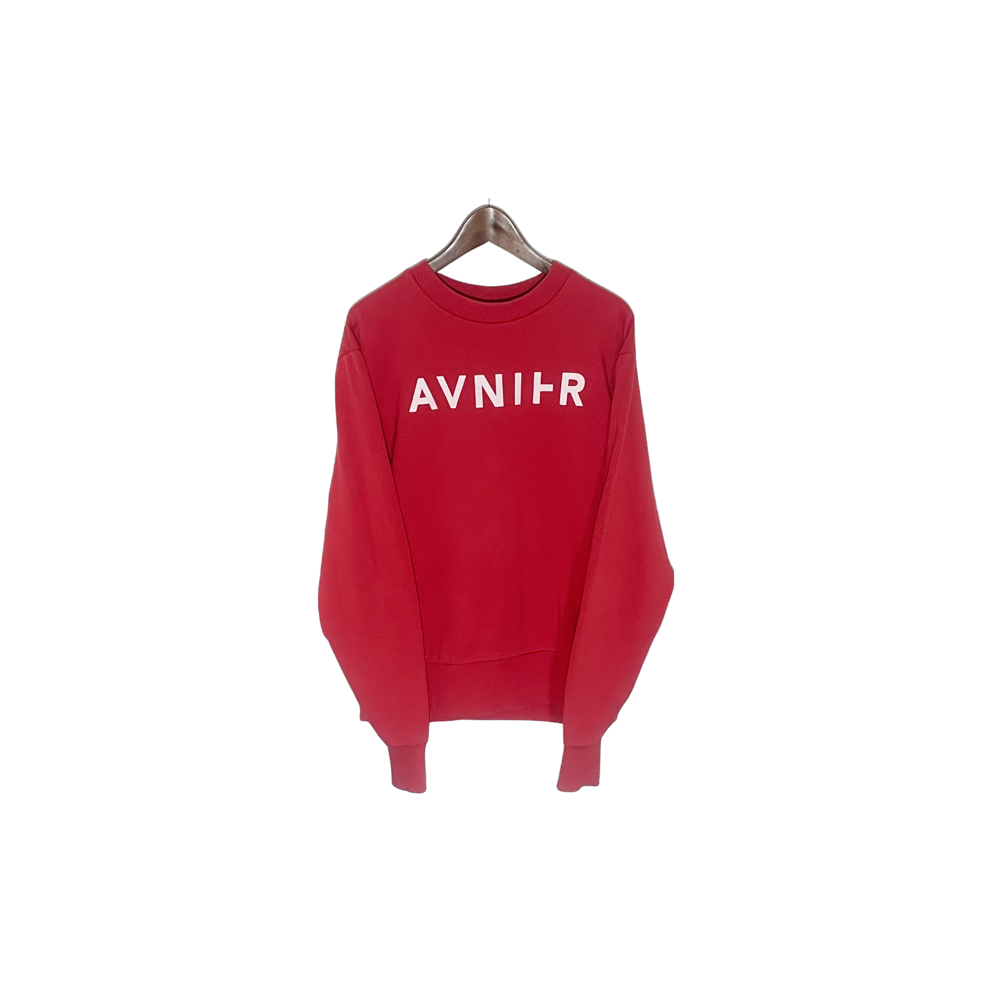 Sweat Avnier rouge - vue de face