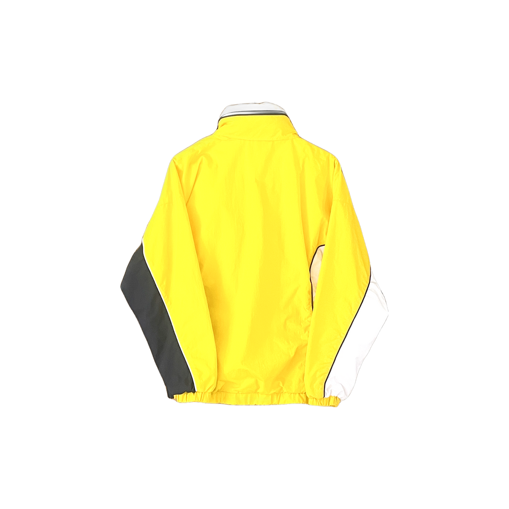 Veste Karl Kani jaune noir et blanc - vue de dos